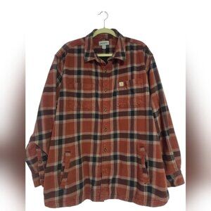 Carhartt Plaid Button-Up Shirt